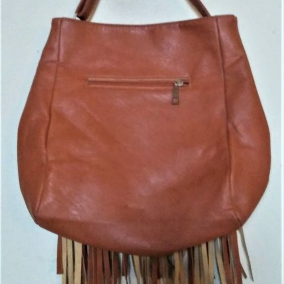 Deeply Fringed Hobo Bag - Picture 2 of 2